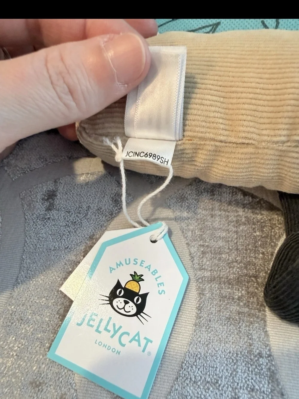 JELLYCAT Ruler & Pencil BNWT Authentic